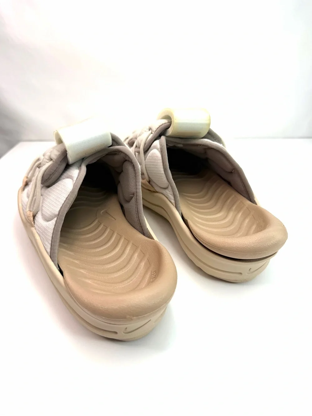Nike Tan Offline 3.0 Mule Photon Dust Rattan Quilted Slide Sandal